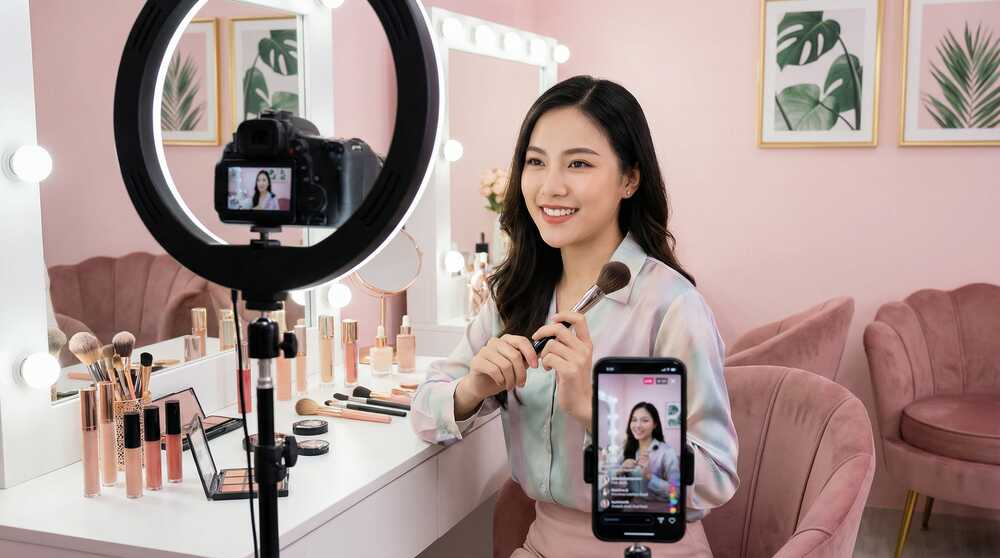 糖心vlog美妆教程视频